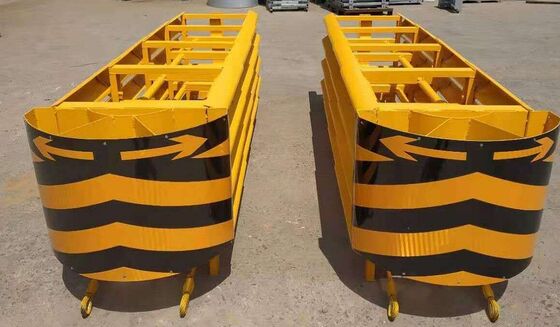 quality Высокоскоростная противоударная подушка для автомагистралей с отражающими предупреждающими лентами – барьер безопасности factory