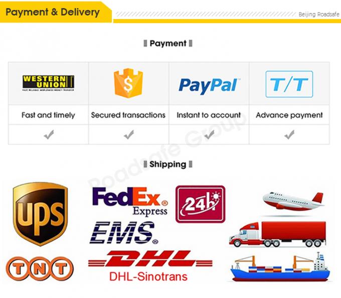 75 см Внешнее предупреждение безопасности дорожного движения Прочный ПУ Пластмассовый дорожный предупреждающий пост 26