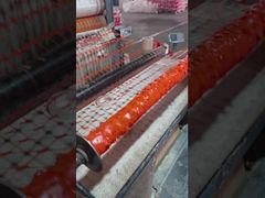 100% HDPE Оранжево-красная рабочая сетка из пластика для снежных заграждений, оранжевая предупреждающая защитная барьерная сетка