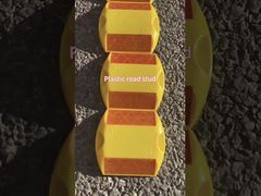 пластиковый дорожный маркер, много типов, квадратный, дешевый, черный тип