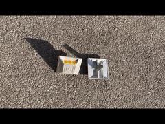 ROADSAFE 100*100*20/90мм ЛОГОТИП Таможенные алюминиевые дорожные знаки Высококачественный дорожный камень Безопасность Светоотражающий C