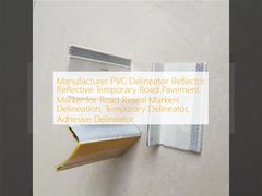 Производитель: PVC отражатель для дорожной разметки, светоотражающий временный дорожный маркер для перекрытия дорог, разметки, временный делиниатор, клеевой делиниатор